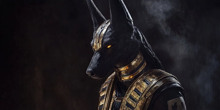 anubis - egyptian jackal god of death
