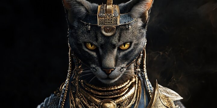 bastet - egyptian cat goddess