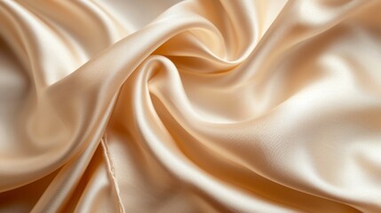 Obraz premium Abstract Draped Silk Fabric Texture Background