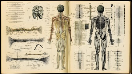 19. Diagram of the sympathetic and parasympathetic nervous systems and their effects on the body