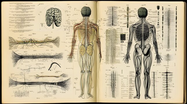 19. Diagram of the sympathetic and parasympathetic nervous systems and their effects on the body