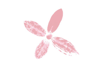 Pink watercolor background. Artistic hand paint. Isolated on transparent background.
