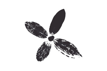 Dark gray watercolor background. Artistic hand paint. Isolated on transparent background.
