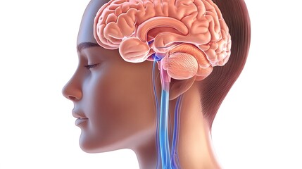 44. Diagram showing the role of the hypothalamus in regulating homeostasis