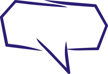 Speech Bubble Brush Element