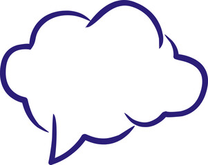 Speech Bubble Brush Element