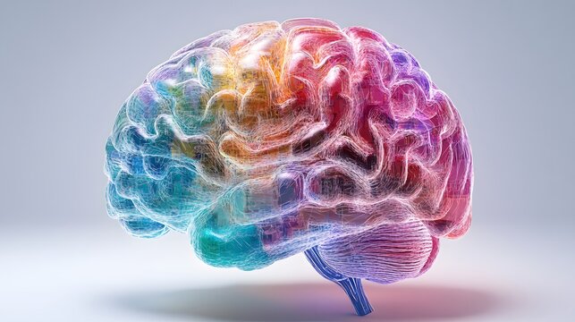 79. Visual representation of the brain is different functional areas and their respective tasks