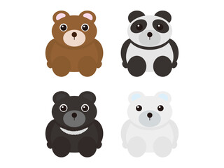 いろいろな種類の熊