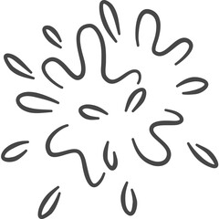 Water Explosion Doodle