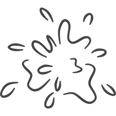 Water Explosion Doodle