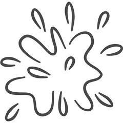 Water Explosion Doodle