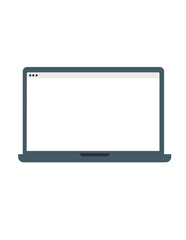 laptop with screen