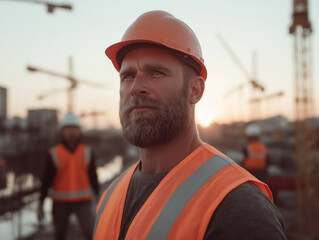 Fototapeta premium construction worker