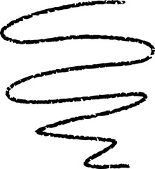 Black Swirl Scribble