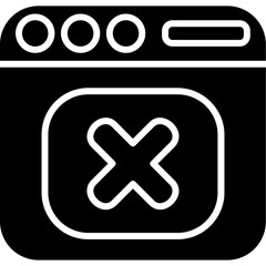 Obraz premium Rejected Icon