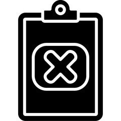 Obraz premium Rejected Icon