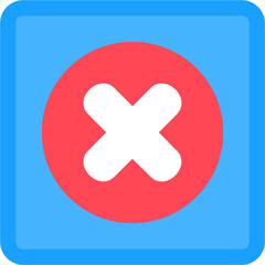 Obraz premium Rejected Icon