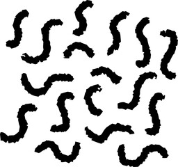 Abstract Scribble Pattern