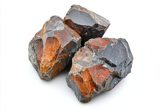 Natural rough gemstones showcasing unique textures colors, perfect mineral collectors decorative purposes.