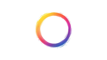 A vibrant and colorful circular design that symbolizes unity and creativity, perfect for digital art and branding projects.