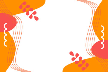 abstract white yellow pink background colorful gradient design, pastel wallpaper banner background