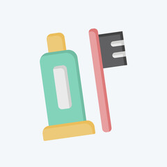 Icon Personal hygiene. related to Hygiene symbol. flat style. simple design illustration