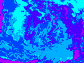 abstract gradient art background of mixed vivid colors for design reference and copy space work