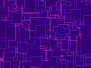 Cyber ​​material_background image_purple