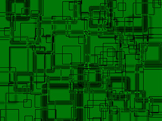 Cyber ​​material_background image_green