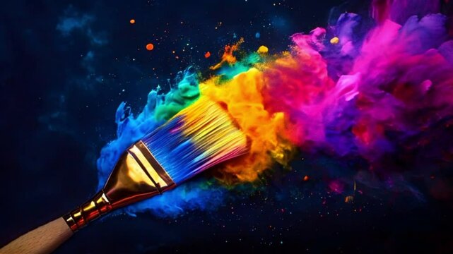 paint brush and palette