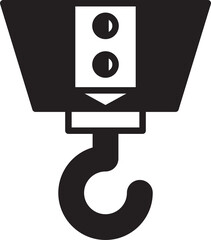 Hoist and Crane Hook Icon
