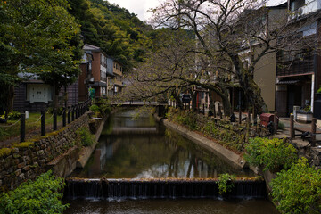 城崎温泉　風景素材