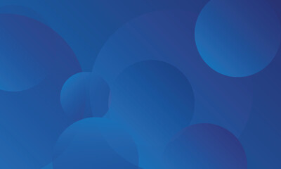 Abstract blue background with circles. Amazing EPS Vector