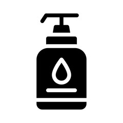 shampoo glyph icon