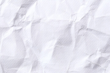 Crumpled white paper texture background for design in your work backdrop concept.