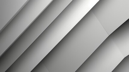 Grey white abstract background paper shine and layer element vector for presentation design