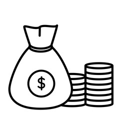 Saving Money, Piggy Bank Icon