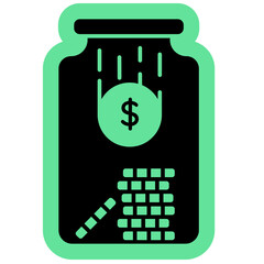 Saving Money, Piggy Bank Icon