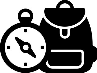 Bag and Time PNG travel Related