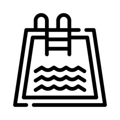 pool line icon