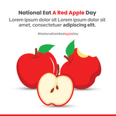 Eat a Red Apple Day 2024