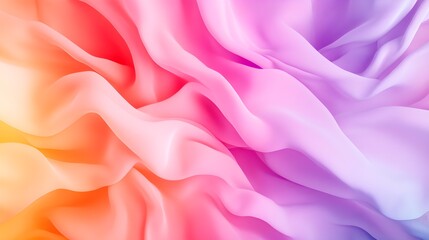 Fototapeta premium Abstract watercolor swirls in soft pastels, blending seamlessly to create a calming and fluid pattern, flowing gradients, and gentle motion, watercolor, soft focus.