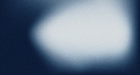 Abstract deep blue gradient copy space background with grain texture for wallpaper or banner