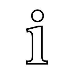 Info Point Icon Black, Information Illustration, i Point Symbol, Help Logo, Hint Sign, Isolated, Variations, information sign icon, information icon in trendy flat design