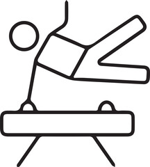 Horse icon symbol vector image Illustration
