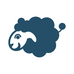 Sheep icon logo design