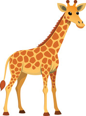 Obraz premium Graceful Giraffe Vector – Available on EPS File 