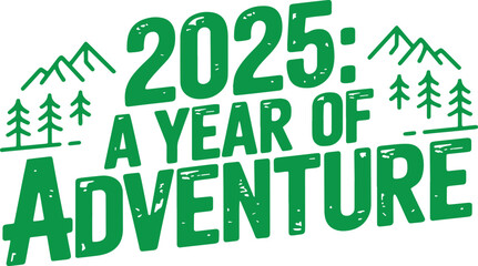 Happy New Year text Vector design. Vector greeting illustration. 2025 Happy New Year poster or card design template. Vector happy new year greeting