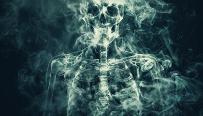 Ethereal specter formed from wisps of smoke