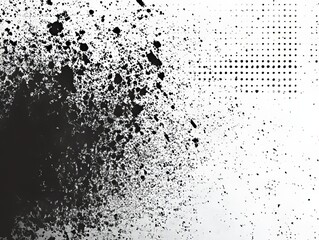 Obraz premium Dynamic Grunge Halftone Gradient Background with Faded Grit Noise Texture Perfect for Retro Pixelated Backdrops or Anime Manga Style Comic Overlays in Vector Graphic Design Projects